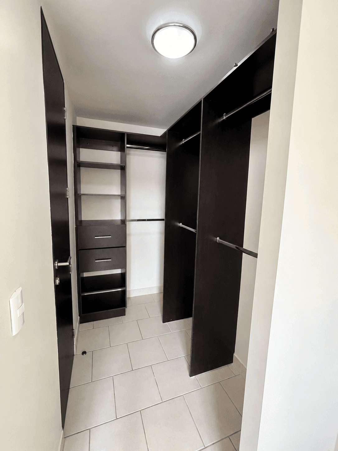 Walk-in clóset